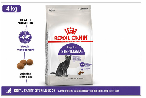 Royal canin sterilised - sterilised, 37